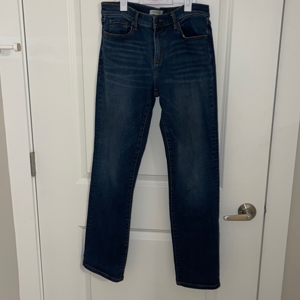 Banana republic straight denim jeans